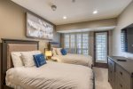 Fourth Bedroom with King/2 Twin Beds with Balcony